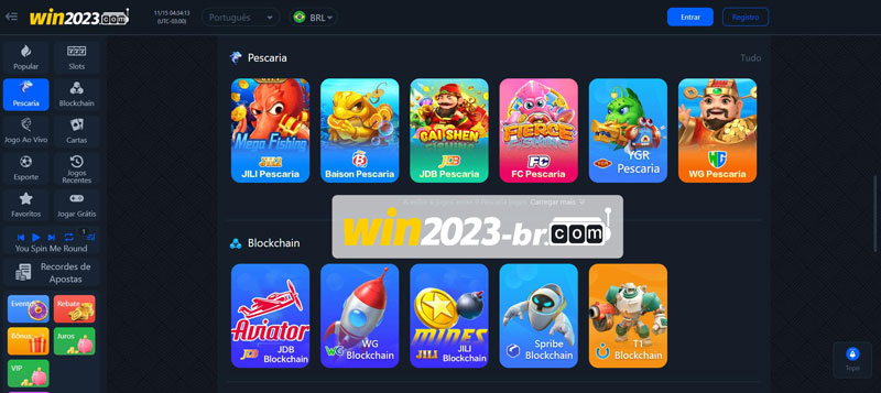 Bônus e promoções do Win2023 Casino